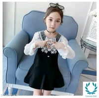 Princess Stylus Girls Frocks & Dresses - 18-24 Months, 1-2 Years, Black, Cotton Blend, MultiPack:1